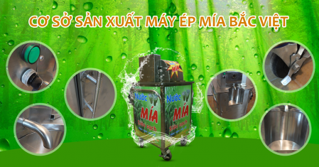 Máy ép mía nửa bàn