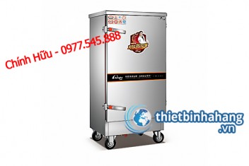 Tủ nấu cơm công nghiệp loại 12 khay