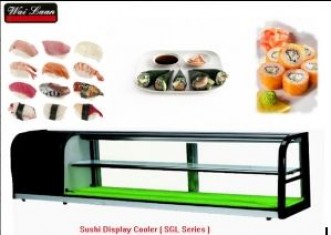 Tủ trưng bày sushi loại 2 tầng model SGL 1200