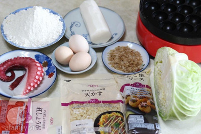 Bánh bạch tuộc Takoyaki là món ăn đường phố rất nổi tiếng của đất nước hoa anh đào, hãy cùng thử làm món bánh ngon này nhé!